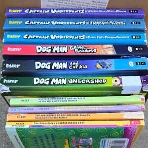 Dav Pilkey Set Of 11 Books